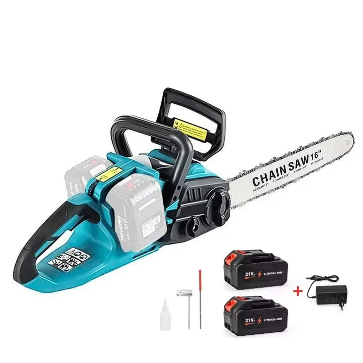 3500W bezszczotkowa elektryczna piła łańcuchowa akumulatorowa do przycinania drewna, przenośna kosiarka ogrodowa 16 cali do akumulatora Makita