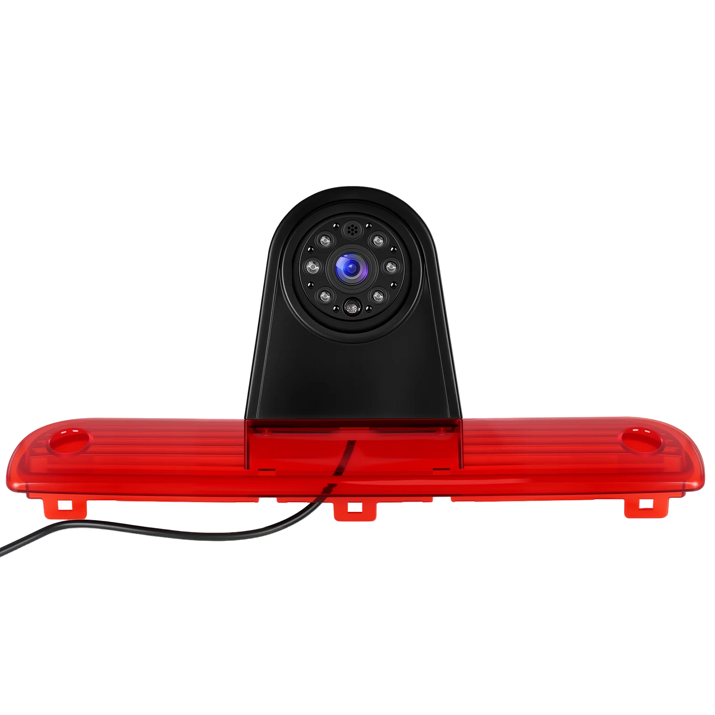 Kamera cofania Podofo z tylnym światłem stopu i noktowizorem, wodoodporna, do samochodów Fiat Ducato 2006-2018/Peugeot Boxer 2006-2018