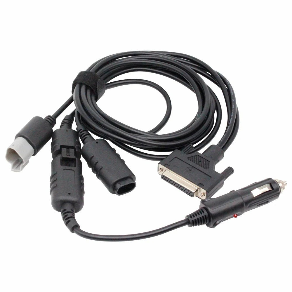 Narzędzie diagnostyczne do ciężarówek Podofo z adapterem INLINE 6 Data Link, zestaw diagnostyczny Protocol Aftermarket Tools Cummins J1939 J1708