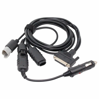 Narzędzie diagnostyczne do ciężarówek Podofo z adapterem INLINE 6 Data Link, zestaw diagnostyczny Protocol Aftermarket Tools Cummins J1939 J1708