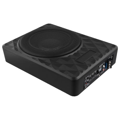 Podofo 1000W, smukły subwoofer samochodowy pod siedzeniem, zasilany 12 V, zestaw wzmacniacza do subwoofera samochodowego do ciężarówki