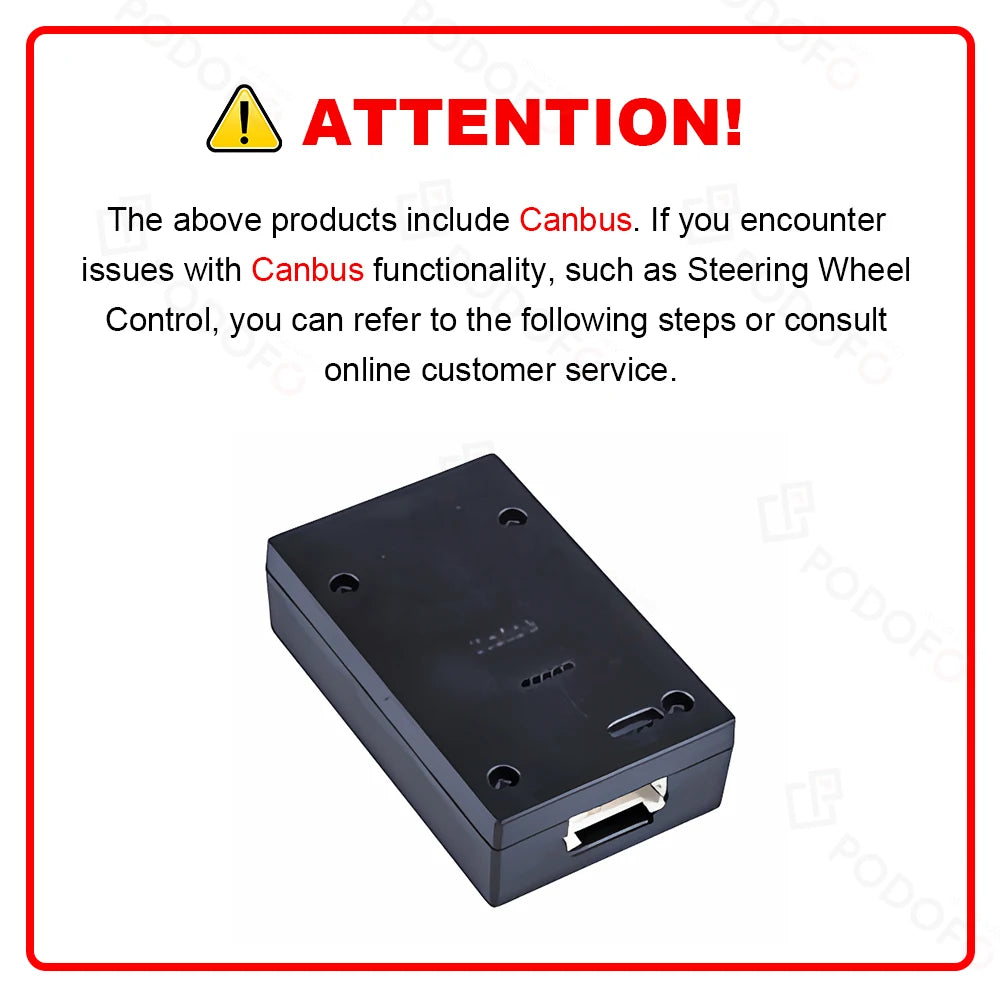 Podofo do Peugeota 107, Toyoty Aygo, Citroena C1 2005-2014, radia samochodowego, bezprzewodowego CarPlay, Androida Auto, 2+64 GB, GPS, jednostka główna, bez DVD