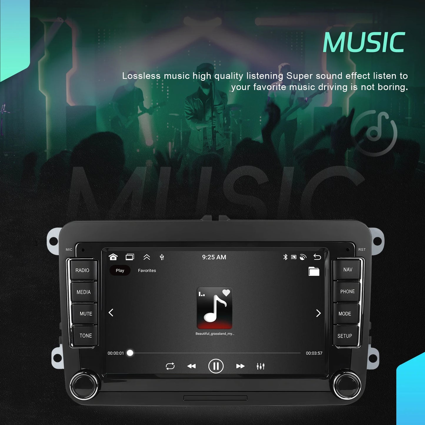 Podofo 7" Android 4G+64G do samochodowego radia samochodowego Apple Carplay GPS NAVI WIFI RDS FM BT do VW Golf 5 6 Passat Polo Touran Tiguan GPS