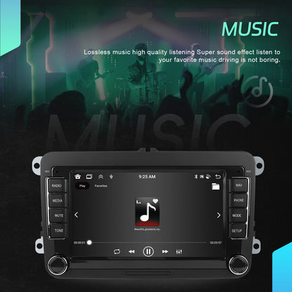 Podofo 7" Android 4G+64G do samochodowego radia samochodowego Apple Carplay GPS NAVI WIFI RDS FM BT do VW Golf 5 6 Passat Polo Touran Tiguan GPS